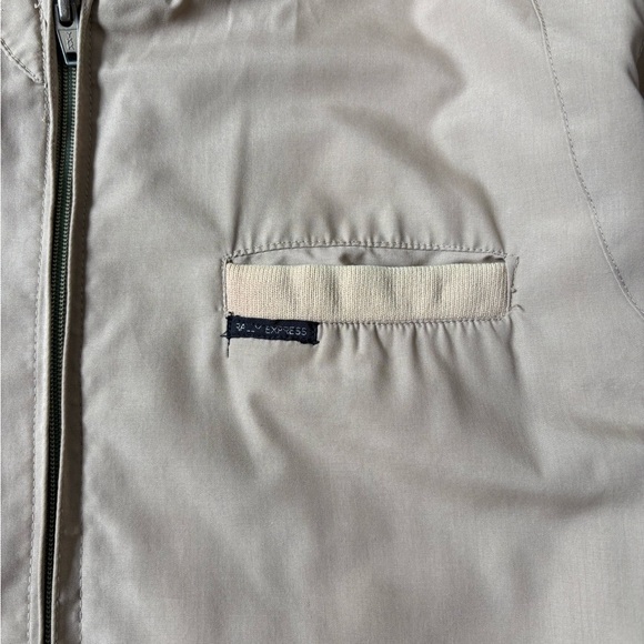 Vintage 80s Rally Express Zip-up Light Jacket Medium - Picture 4 of 8